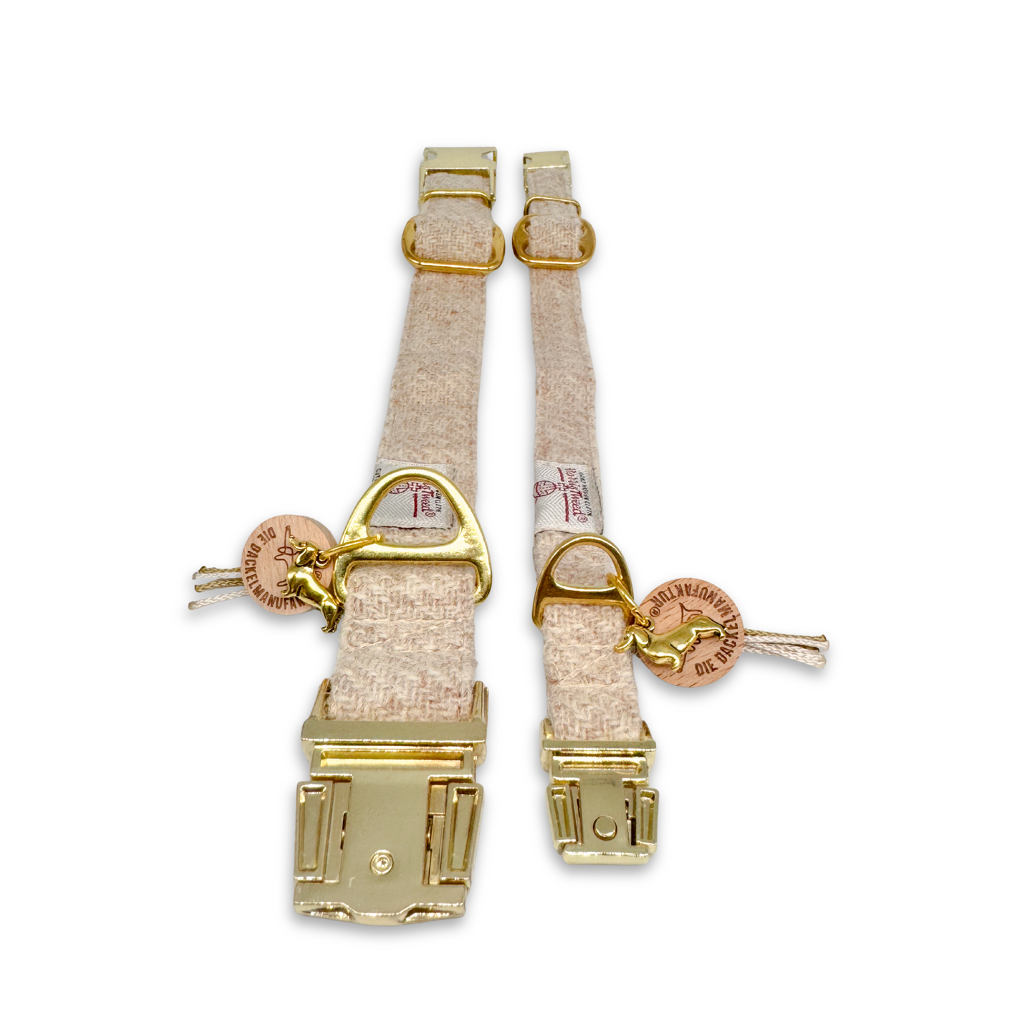 MIMI in Bohemian Crème - Harris Tweed® Halsband