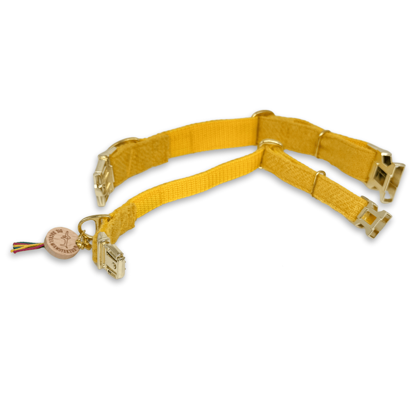 EMIL in Crème Soleil - Harris Tweed® Halsband