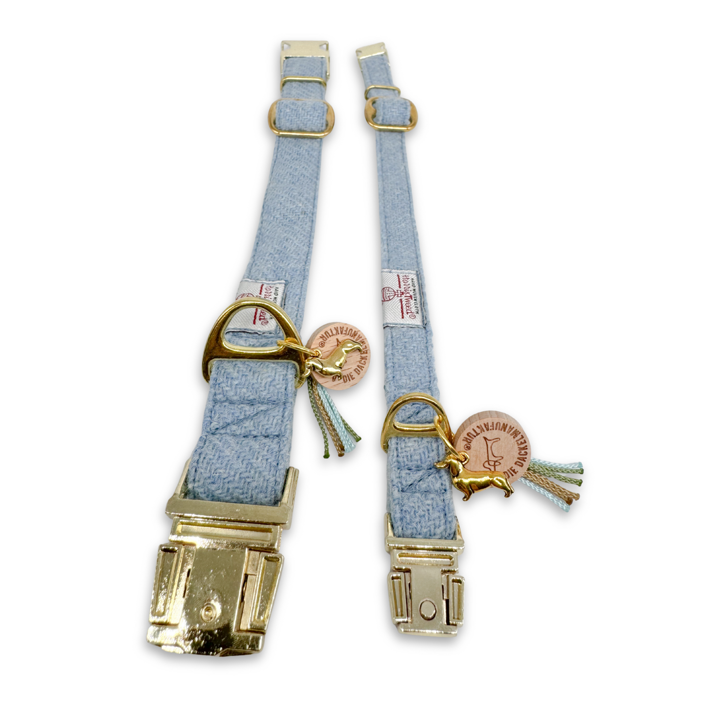 TILDA in Morning Sky - Harris Tweed® Halsband