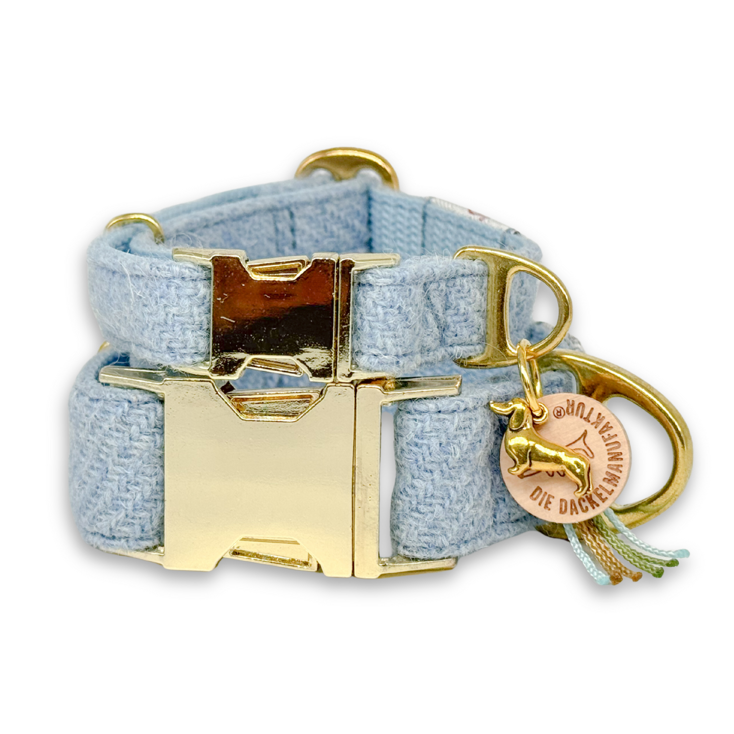 TILDA in Morning Sky - Harris Tweed® Halsband