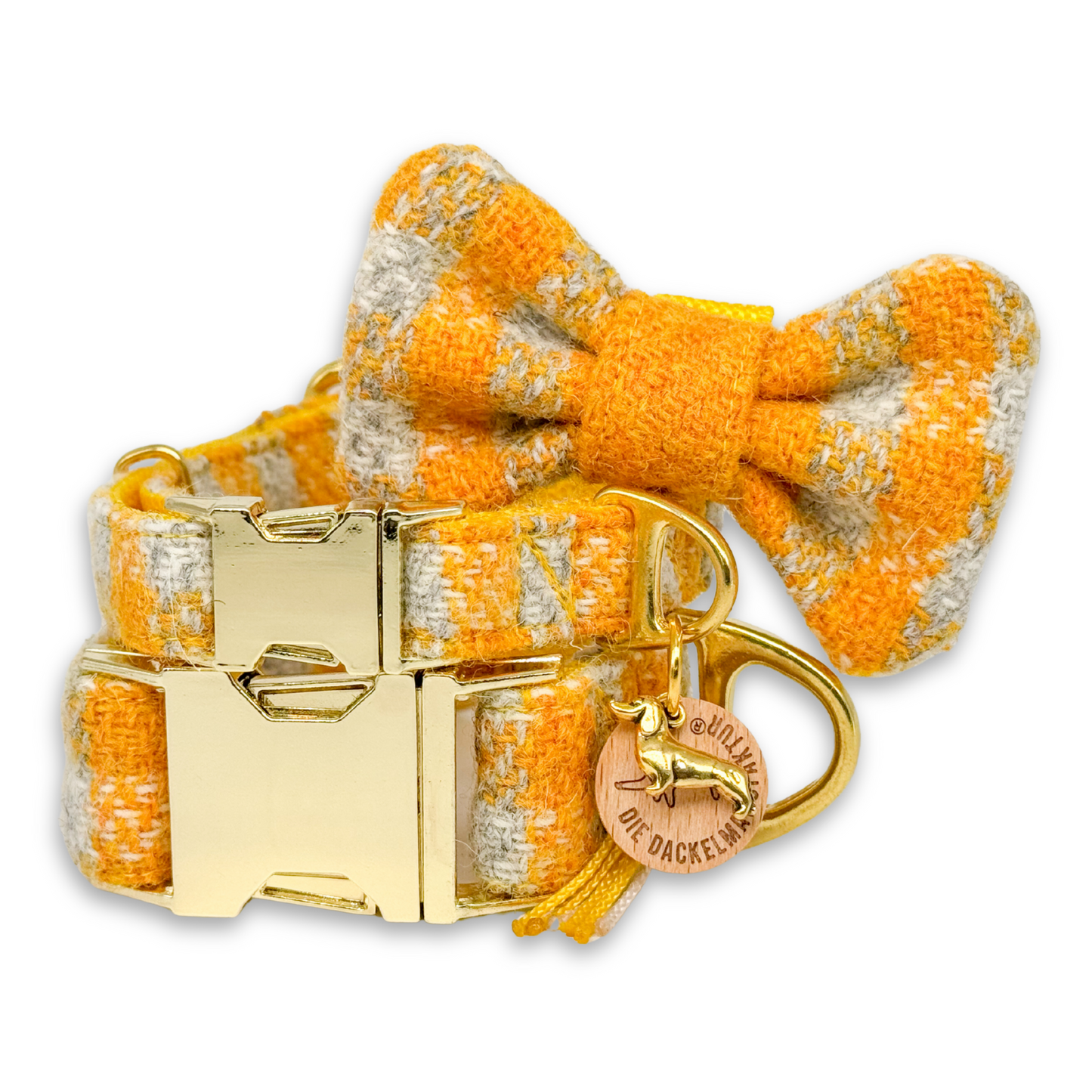 OTTO in Bottermelk Fresh - Harris Tweed® Halsband-Set mit Fliege