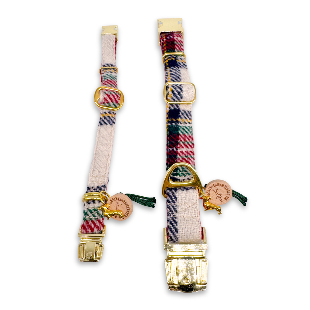 KARLSSON in Oh Santa - Harris Tweed® Halsband-Set mit Fliege
