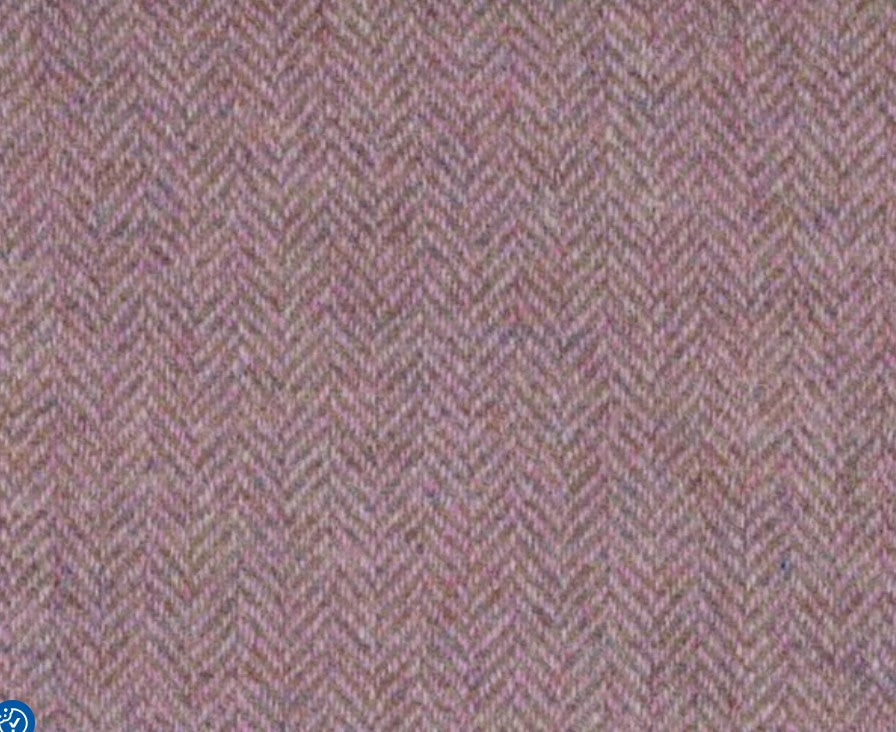 ELODIE in Soft Lavande - Harris Tweed® Hundeleine ca. 1,30m