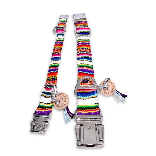 OSKAR in White Happy Hour - Verstellbares Hundehalsband LIMITED EDITION