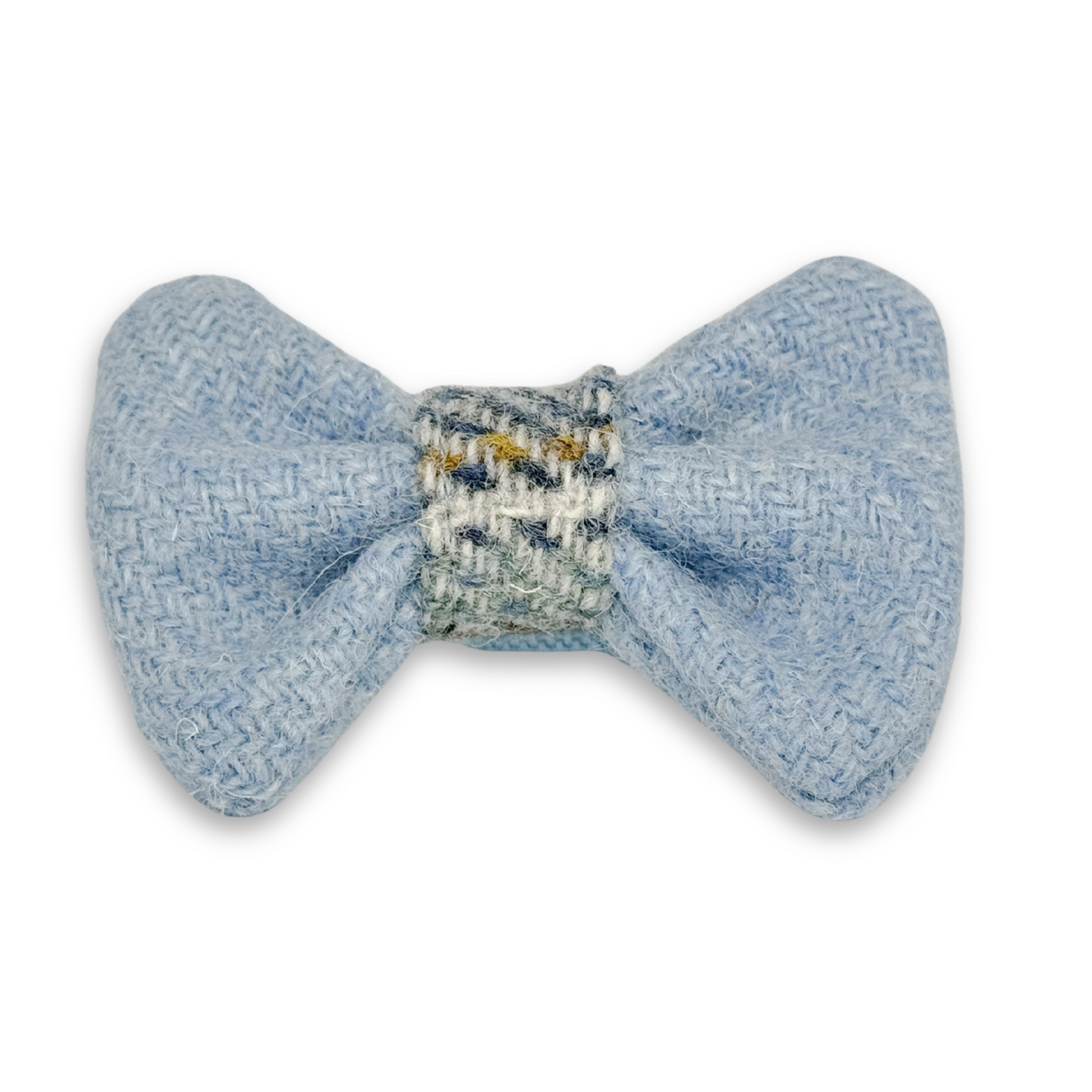 TILDA in Morning Sky - Harris Tweed® Halsband-Set mit Fliege