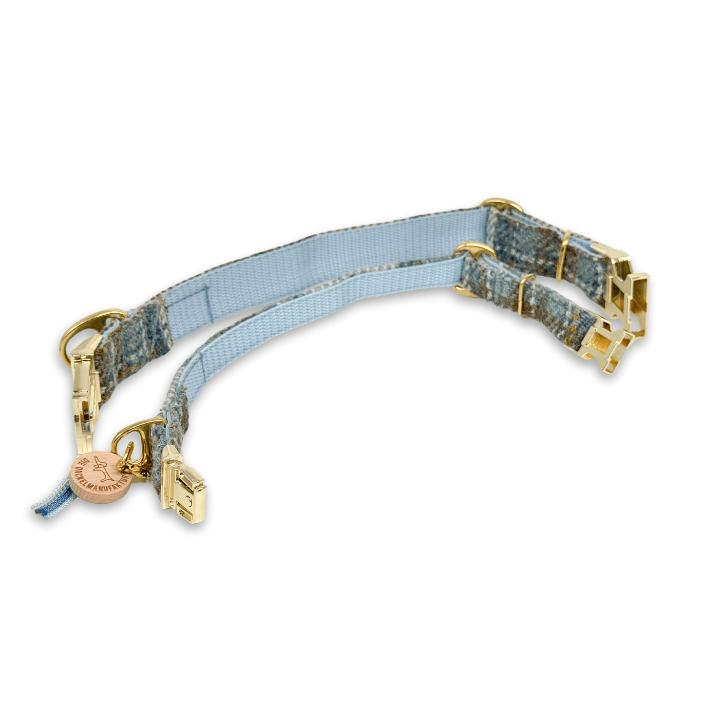 HINNERK in Küstenlicht - Harris Tweed® Halsband