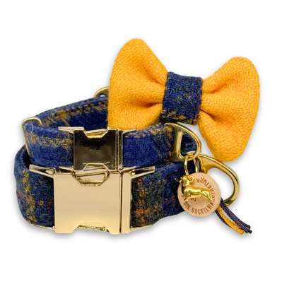 RUBY in My Perfect Sunday - Harris Tweed® Halsband-Set mit Fliege