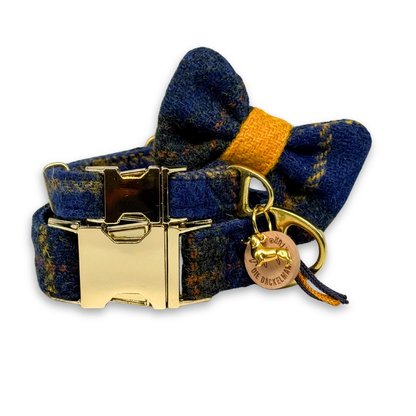 RUBY in My Perfect Sunday - Harris Tweed® Halsband-Set mit Fliege