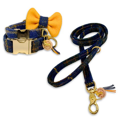 RUBY in My Perfect Sunday - Harris Tweed® Halsband-Set mit Fliege