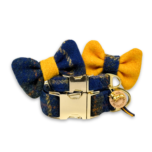 RUBY in My Perfect Sunday - Harris Tweed® Halsband-Set mit Fliege