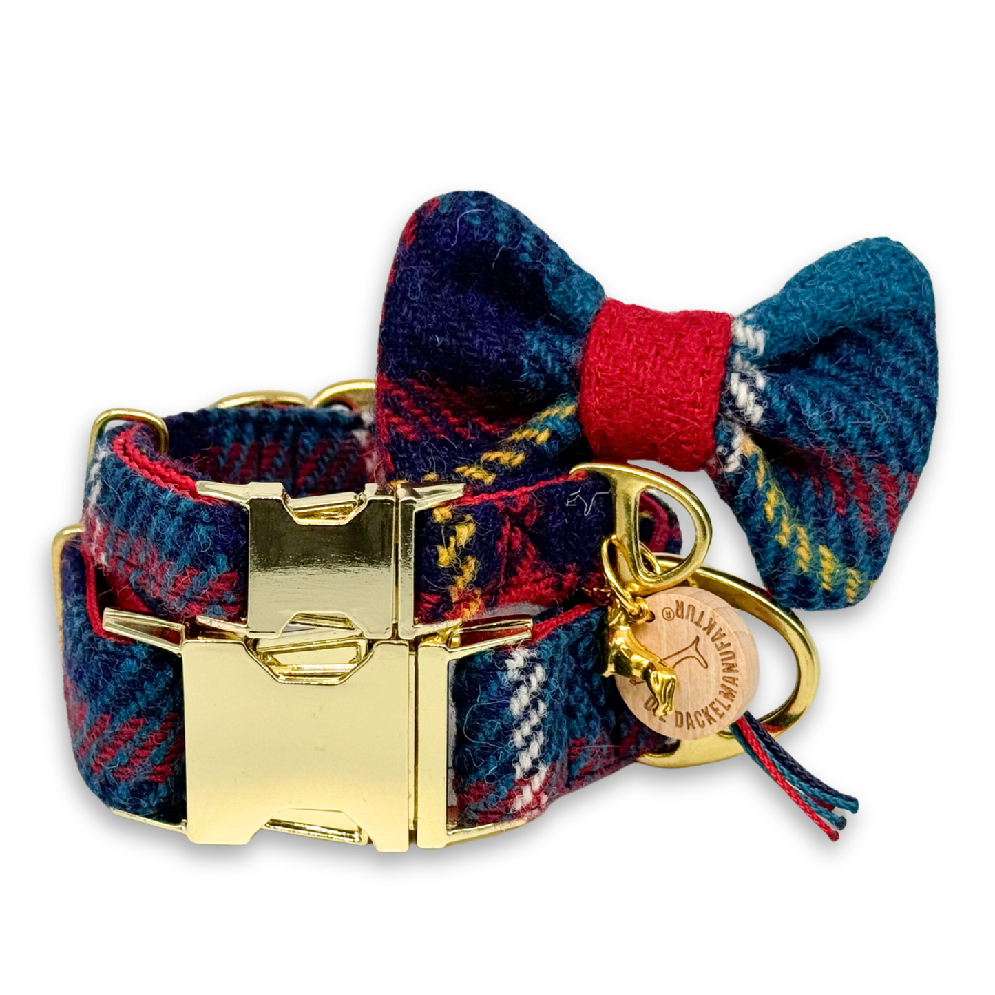 SPENCER in London City - Harris Tweed® Halsband-Set mit Fliege