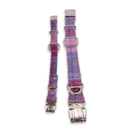 GRETA in Nordic Bloom - Harris Tweed® Halsband
