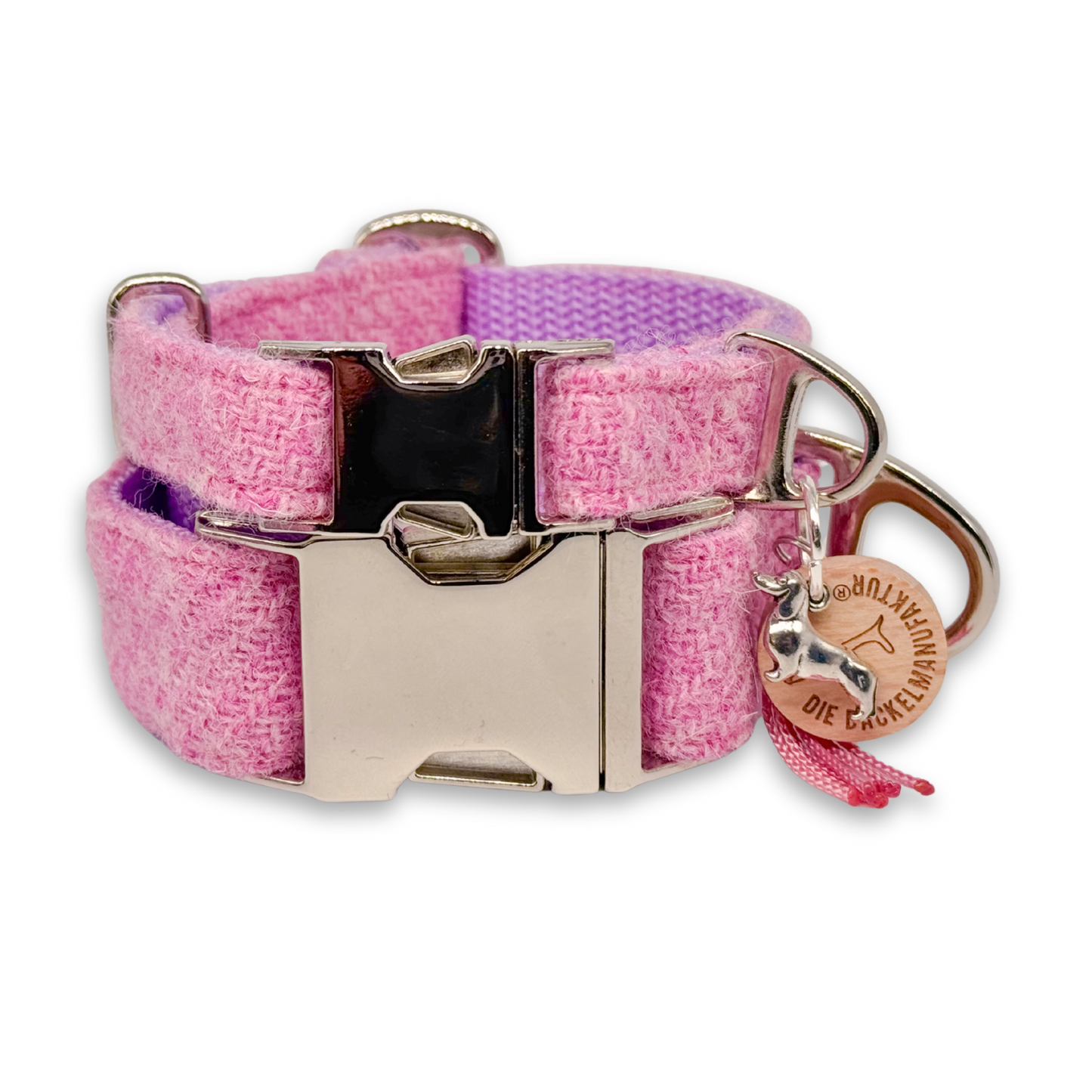 THEO in Autumn Rose - Harris Tweed® Halsband