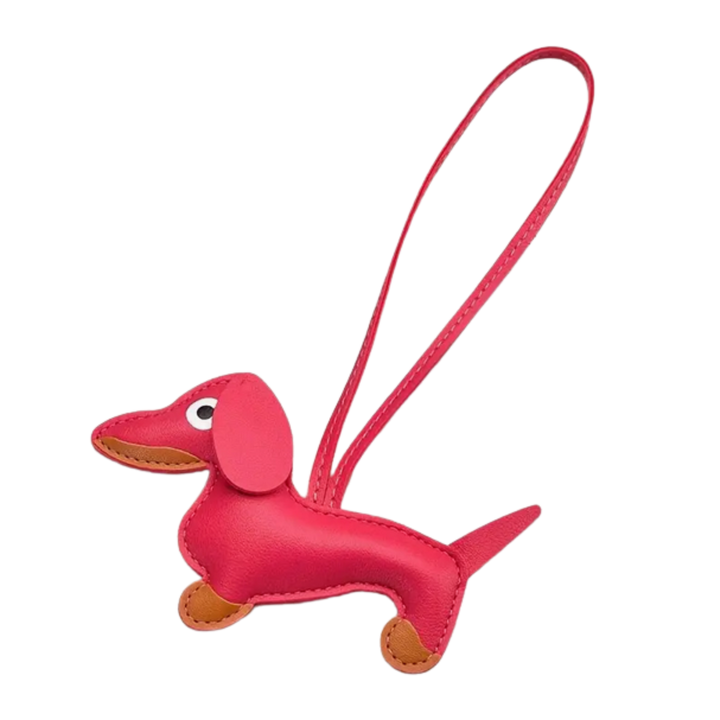 GUSTL Dackel Statement Schlüsselanhänger aus PU, verschiedene Farben