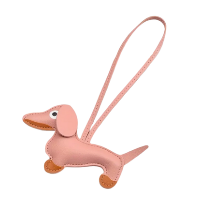 GUSTL Dackel Statement Schlüsselanhänger aus PU, verschiedene Farben