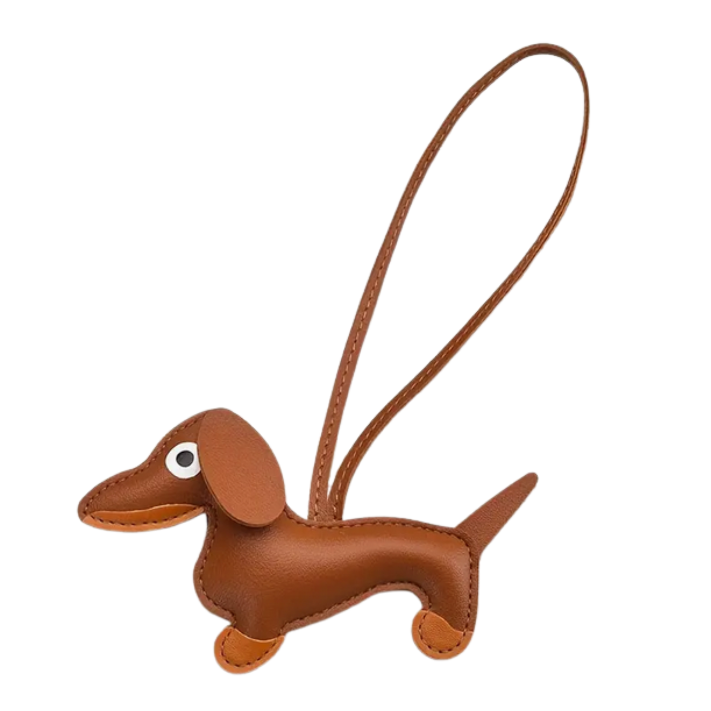 GUSTL Dackel Statement Schlüsselanhänger aus PU, verschiedene Farben