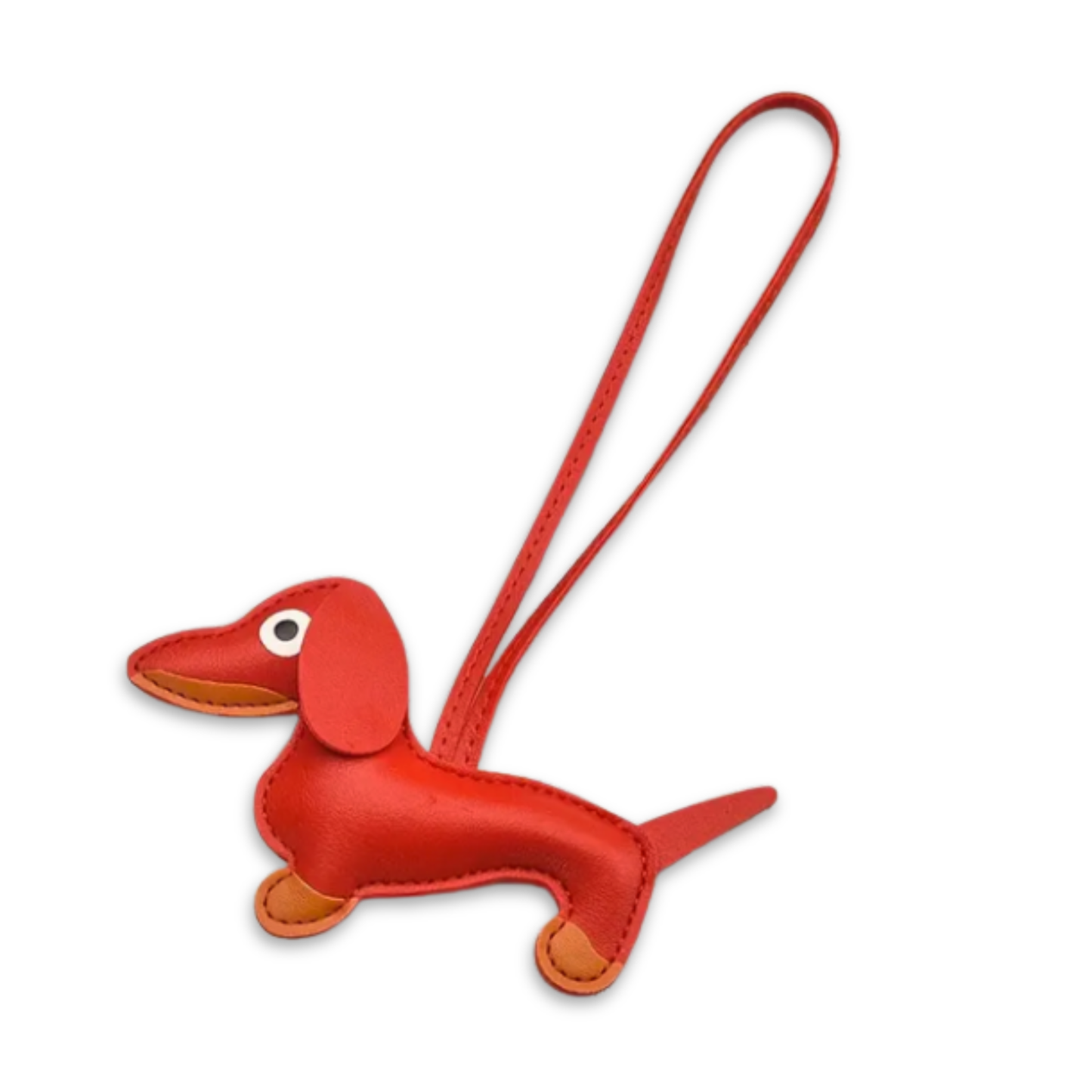 GUSTL Dackel Statement Schlüsselanhänger aus PU, verschiedene Farben