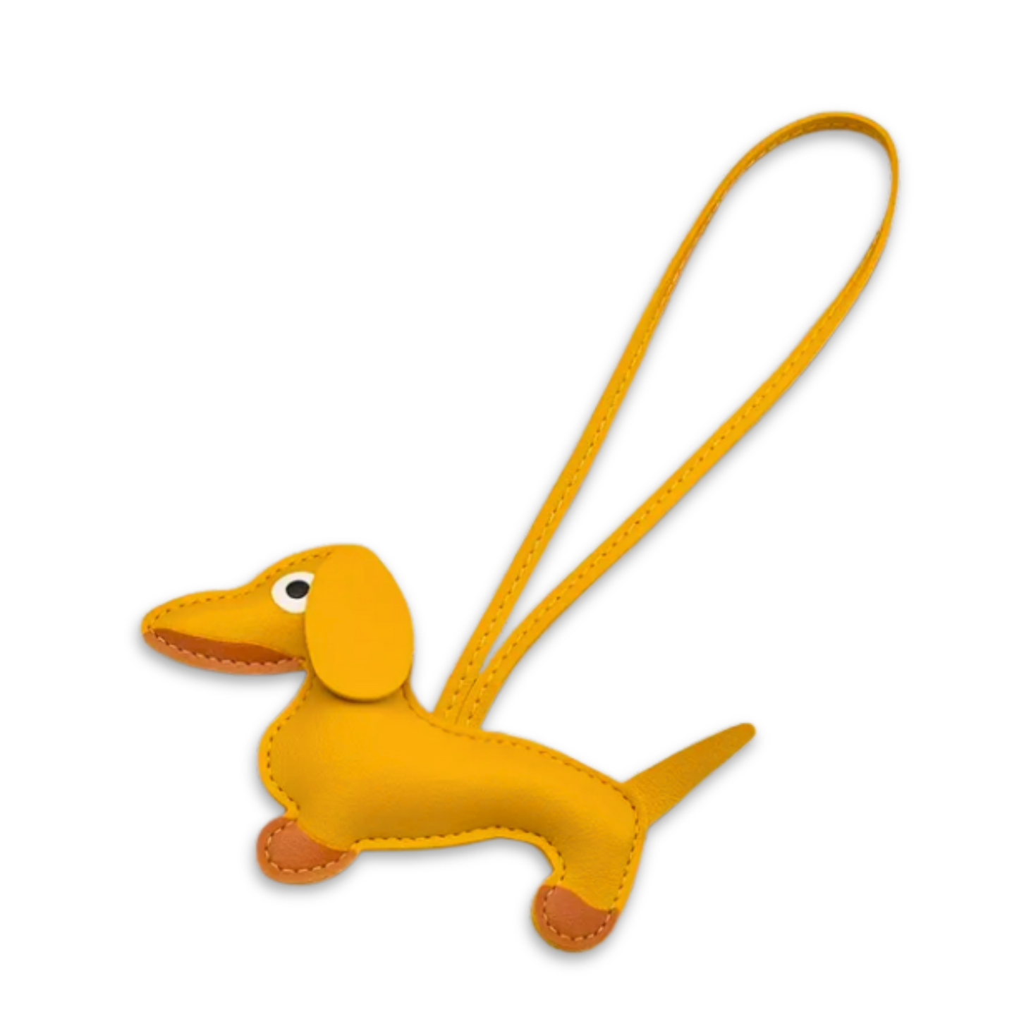 GUSTL Dackel Statement Schlüsselanhänger aus PU, verschiedene Farben