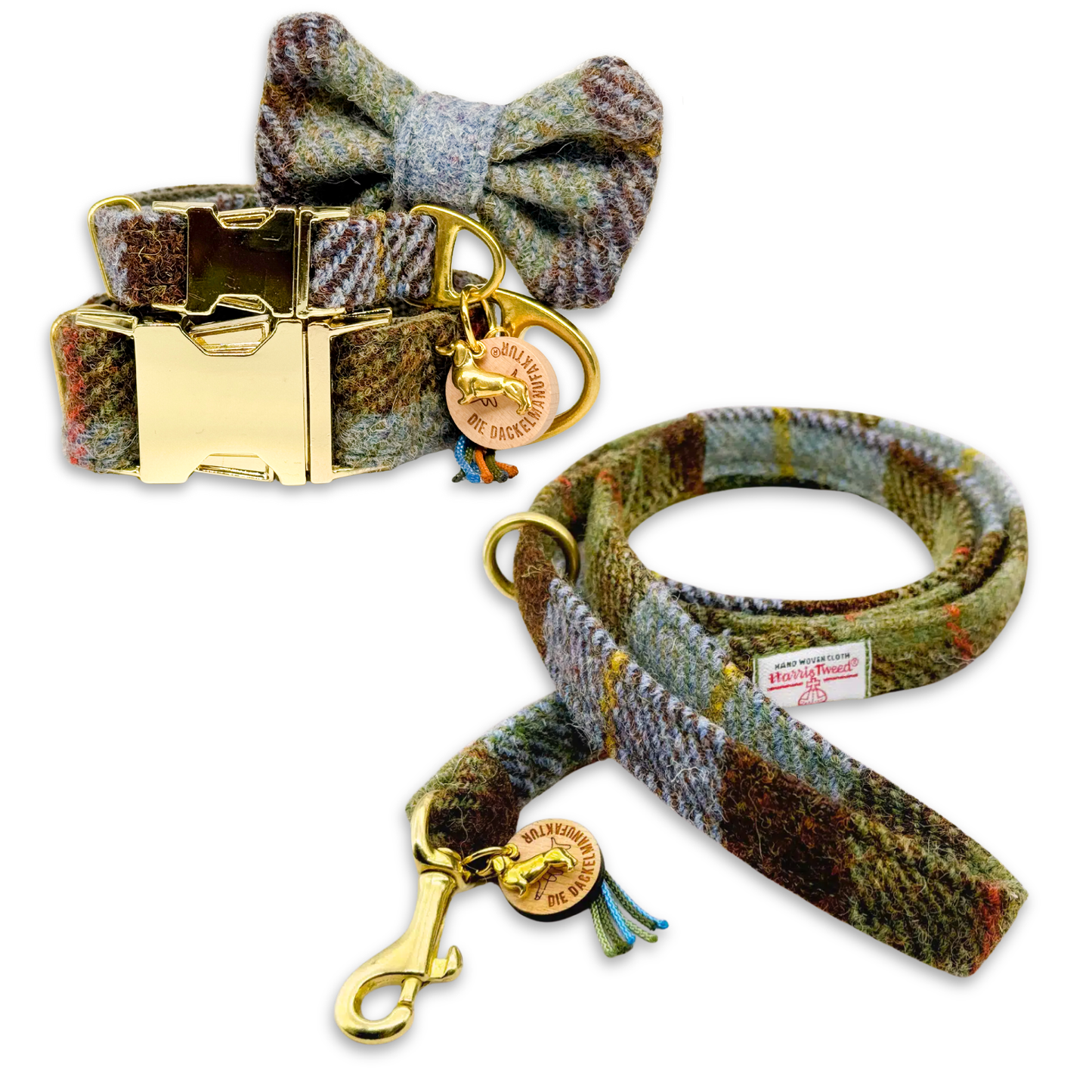 WINSTON in Huntsman - Harris Tweed® Halsband