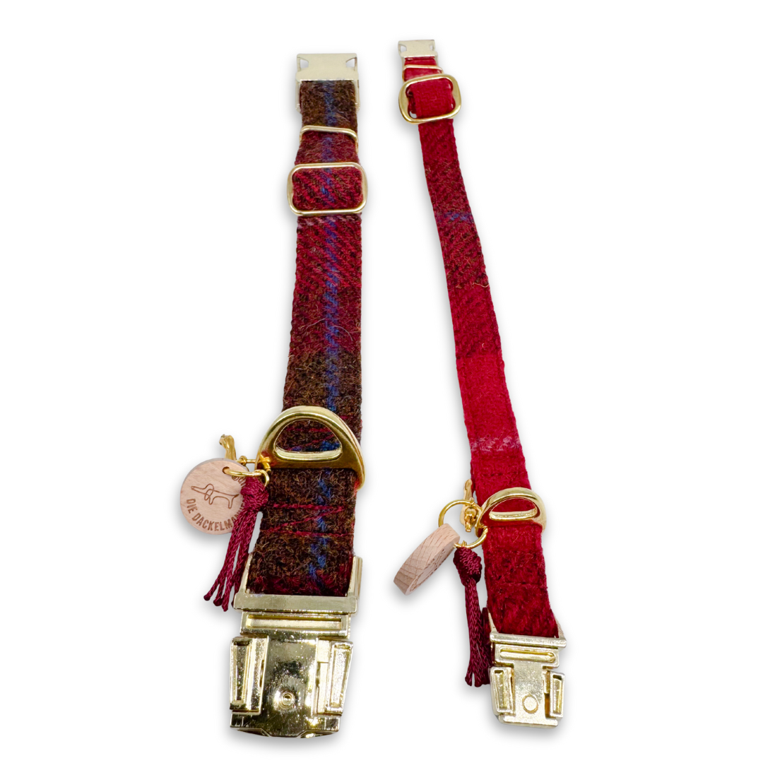 HUGO in Rednose Rudolph - Harris Tweed® Halsband-Set mit Fliege