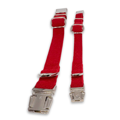 FLOCKE in Kaminfeuer - Harris Tweed® Halsband-Set mit Fliege