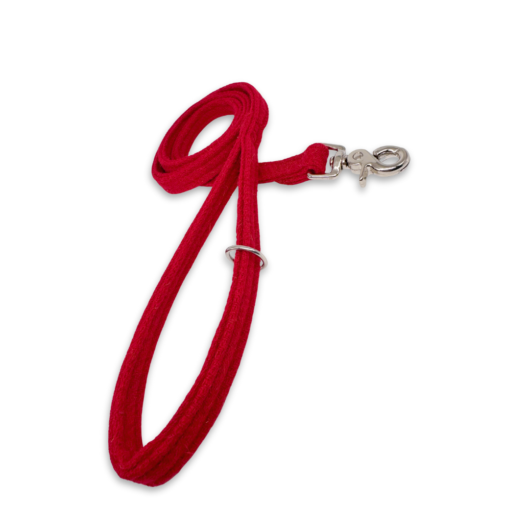 FLOCKE in Kaminfeuer - Harris Tweed® Halsband-Set mit Fliege