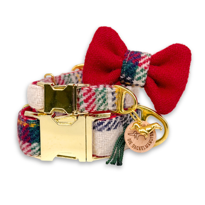 KARLSSON in Oh Santa - Harris Tweed® Halsband-Set mit Fliege