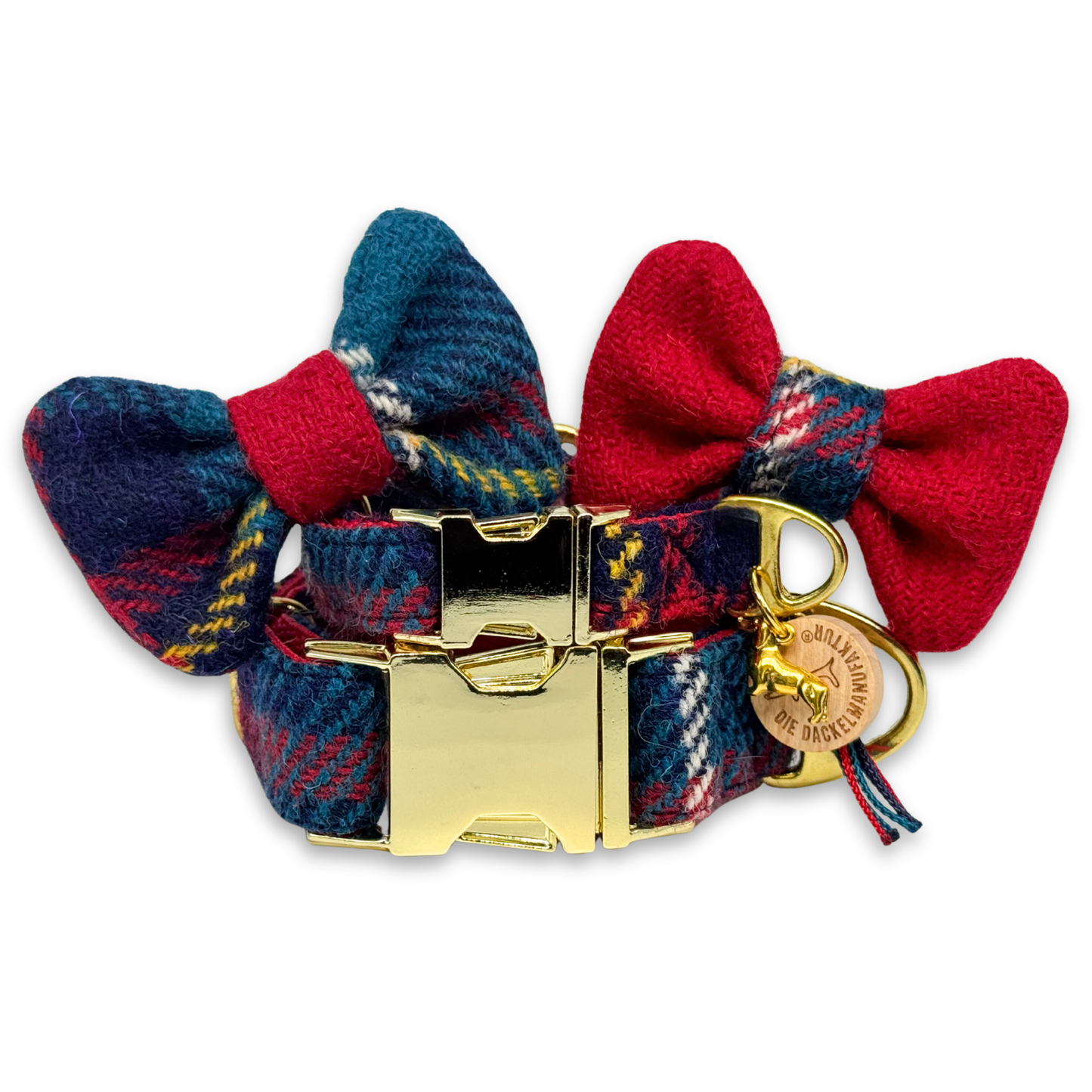 SPENCER in London City - Harris Tweed® Halsband-Set mit Fliege