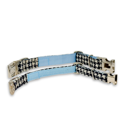 WILMA in Midnight in Paris - Harris Tweed® Halsband-Set mit Fliege