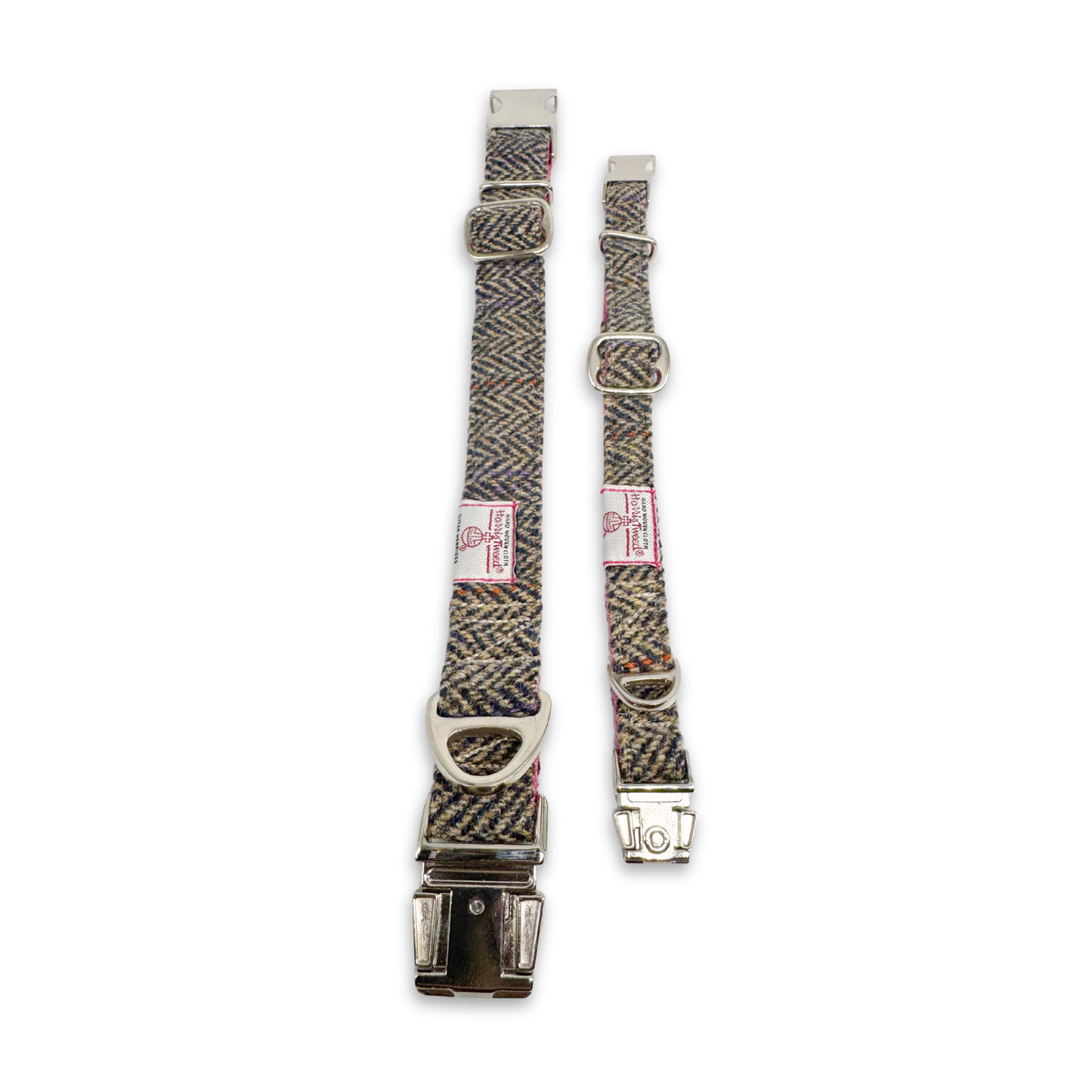 ALMA in Zermatt - Harris Tweed® Halsband-Set mit Fliege