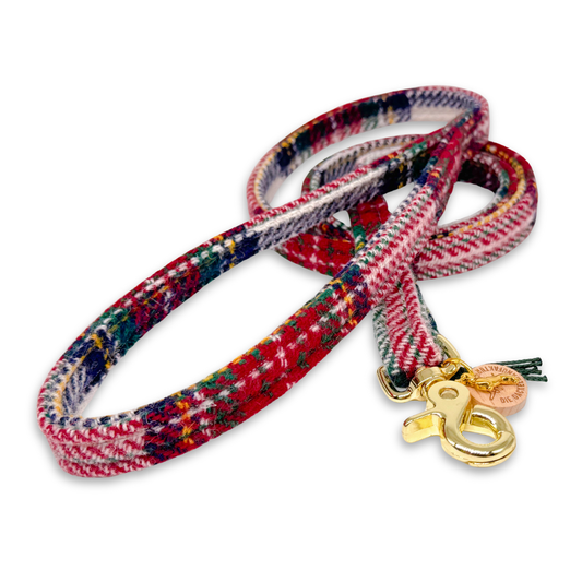KARLSSON in Oh Santa - Harris Tweed® Hundeleine ca. 1,30m