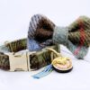 Harris Tweed Hundehalsband für Herbst